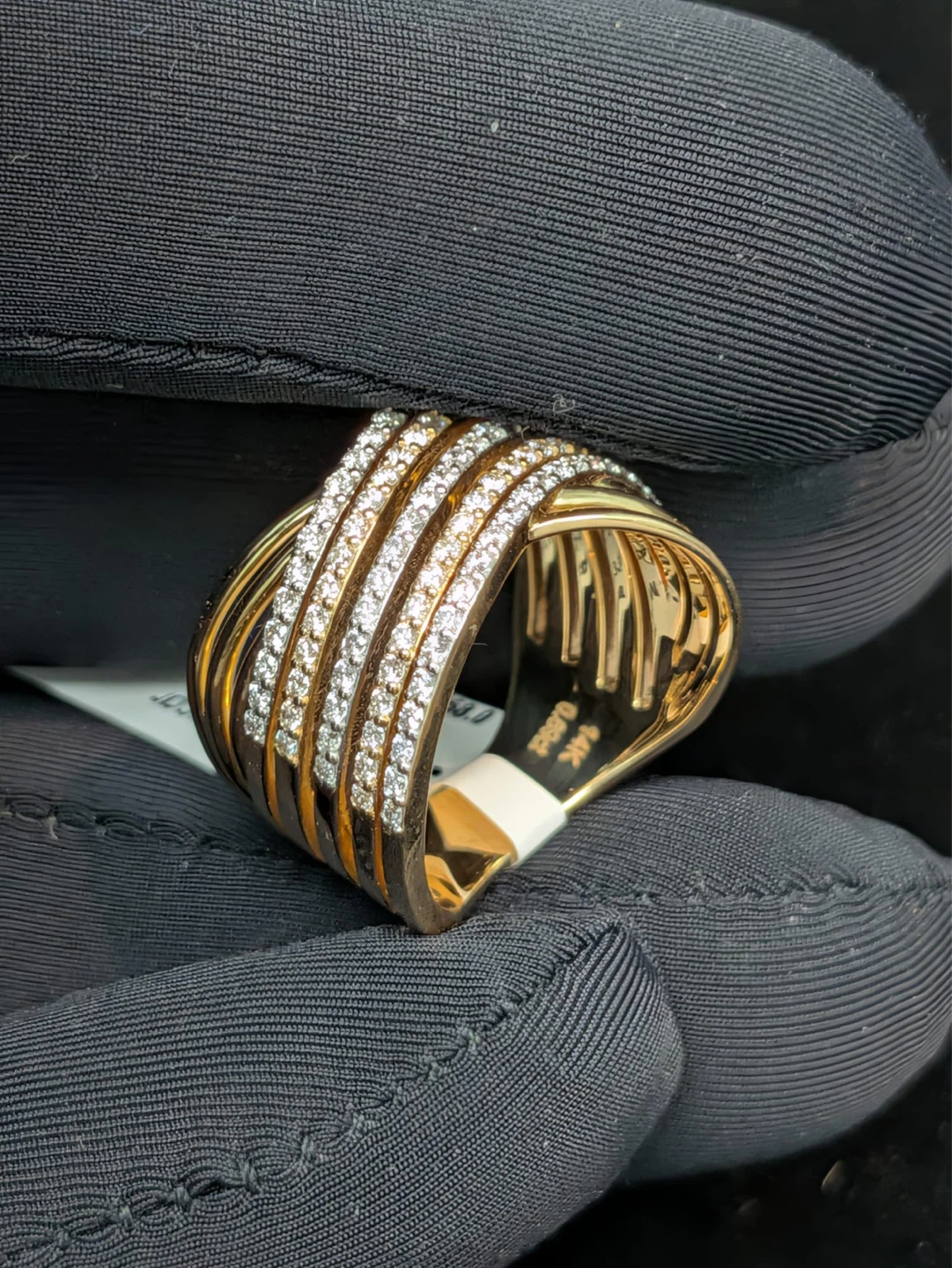Diamond Gold Ring - photo 3