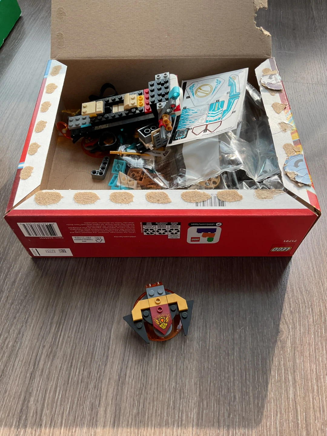 LEGO Ninjago 71791 Zane's Dragon Power Spinjitzu Race Car - photo 2