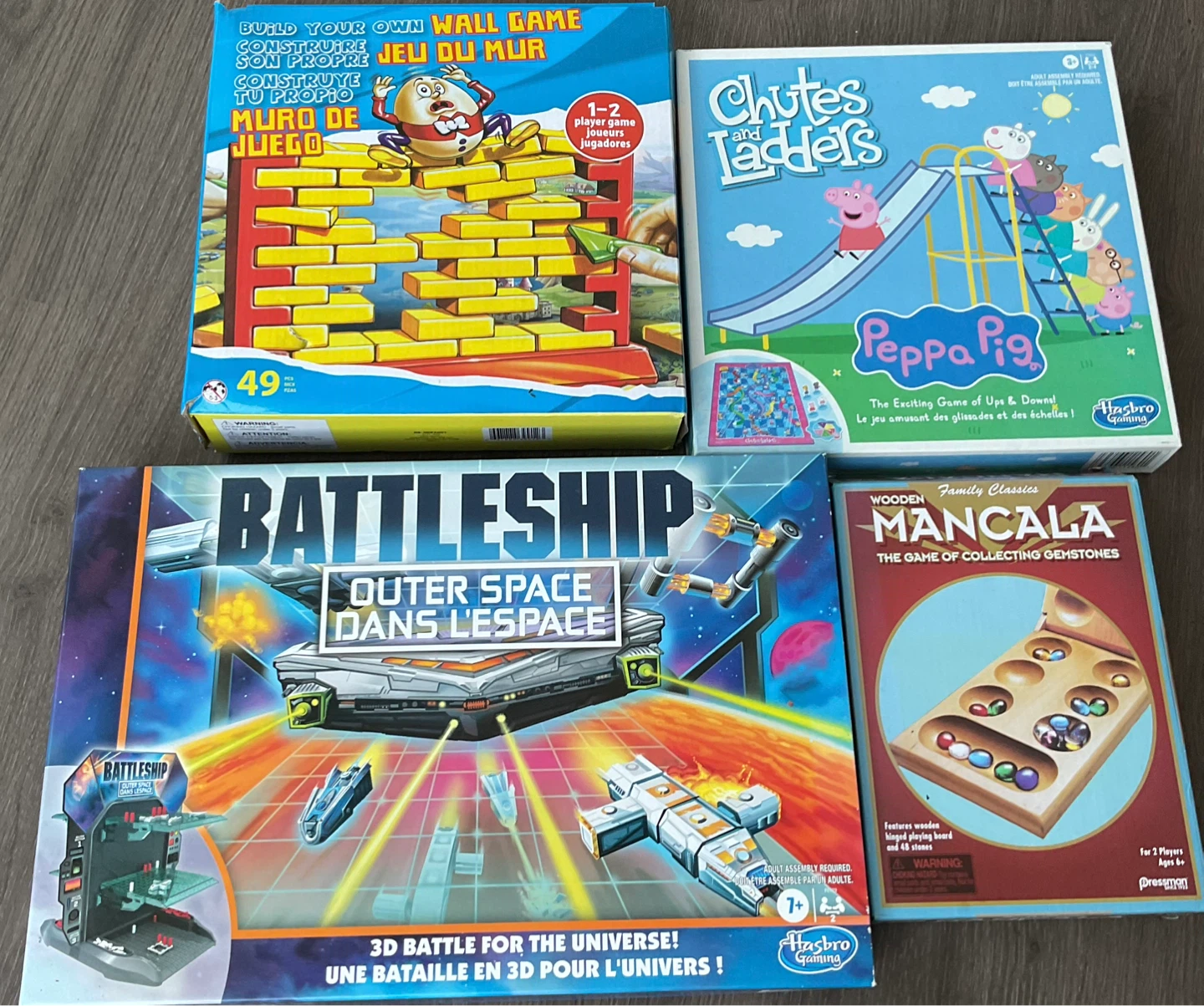 Assorted Hasbro Board Games