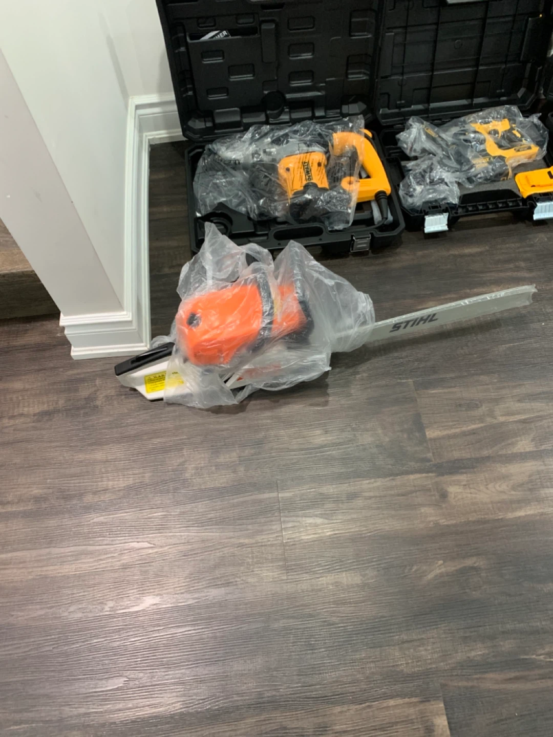 DEWALT & STIHL Power Tools with Cases