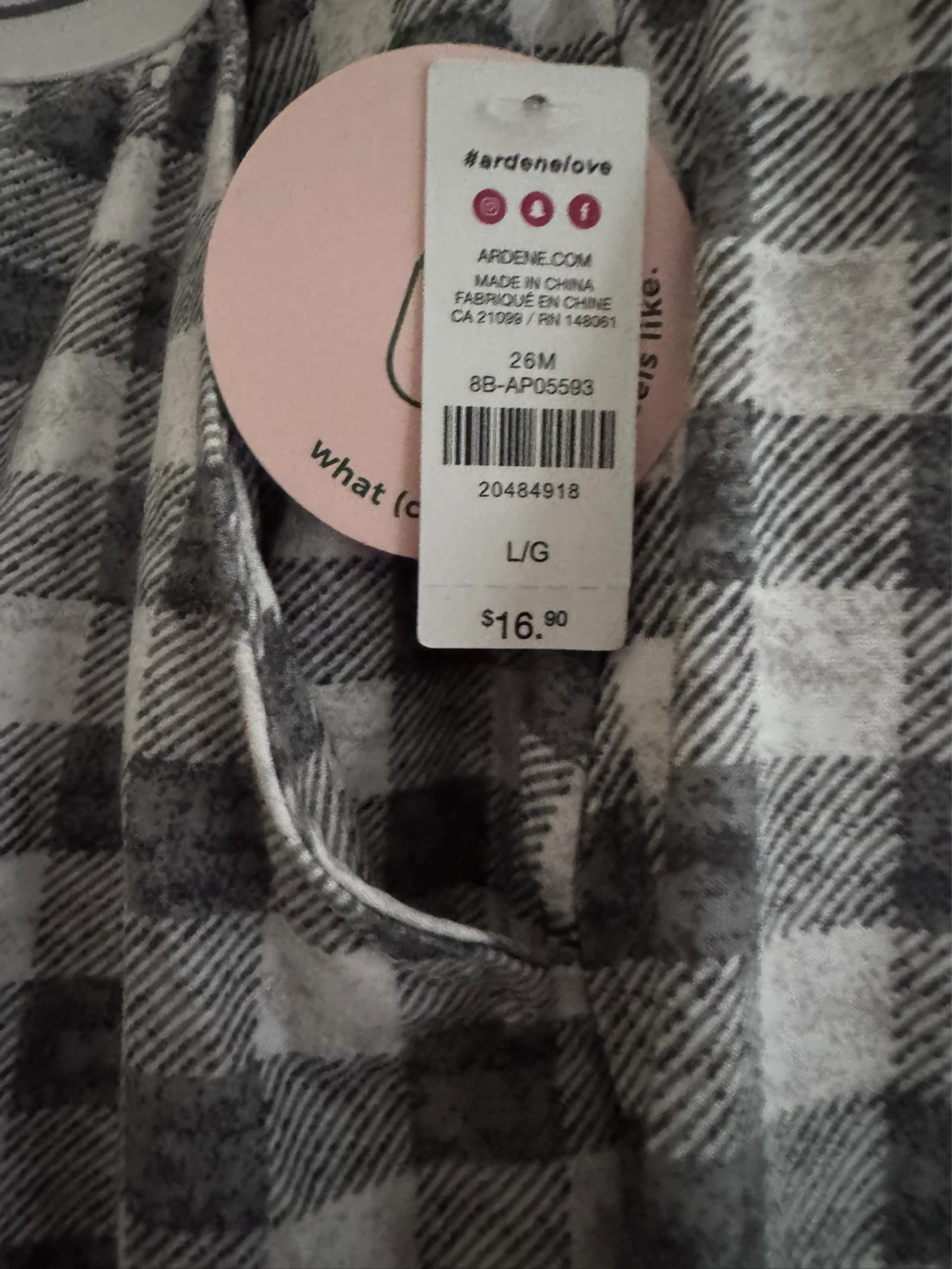 Ardene Women's Checkered Lounge Pants - photo 2