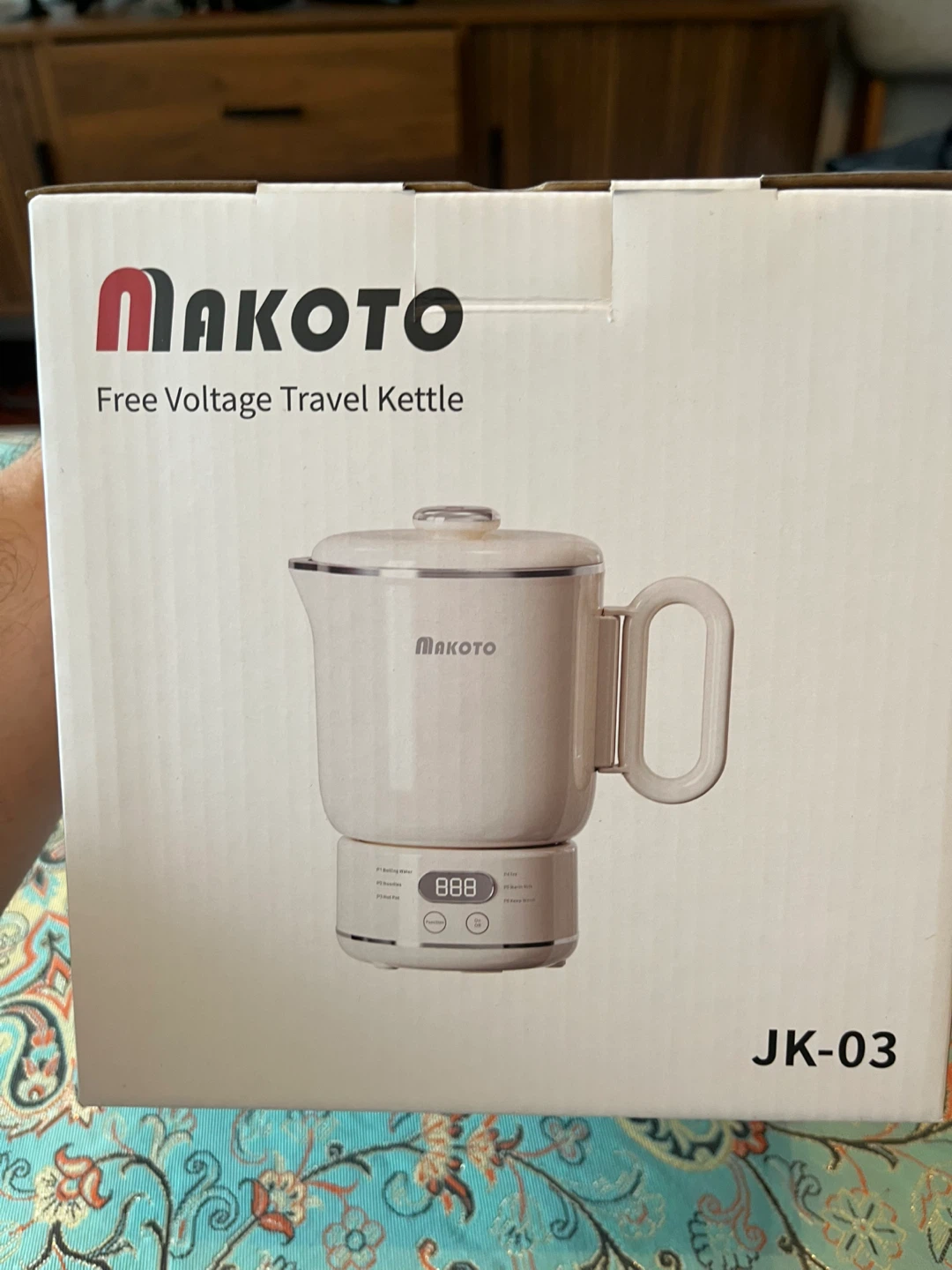Makoto Free Voltage Travel Kettle JK-03 - photo 4