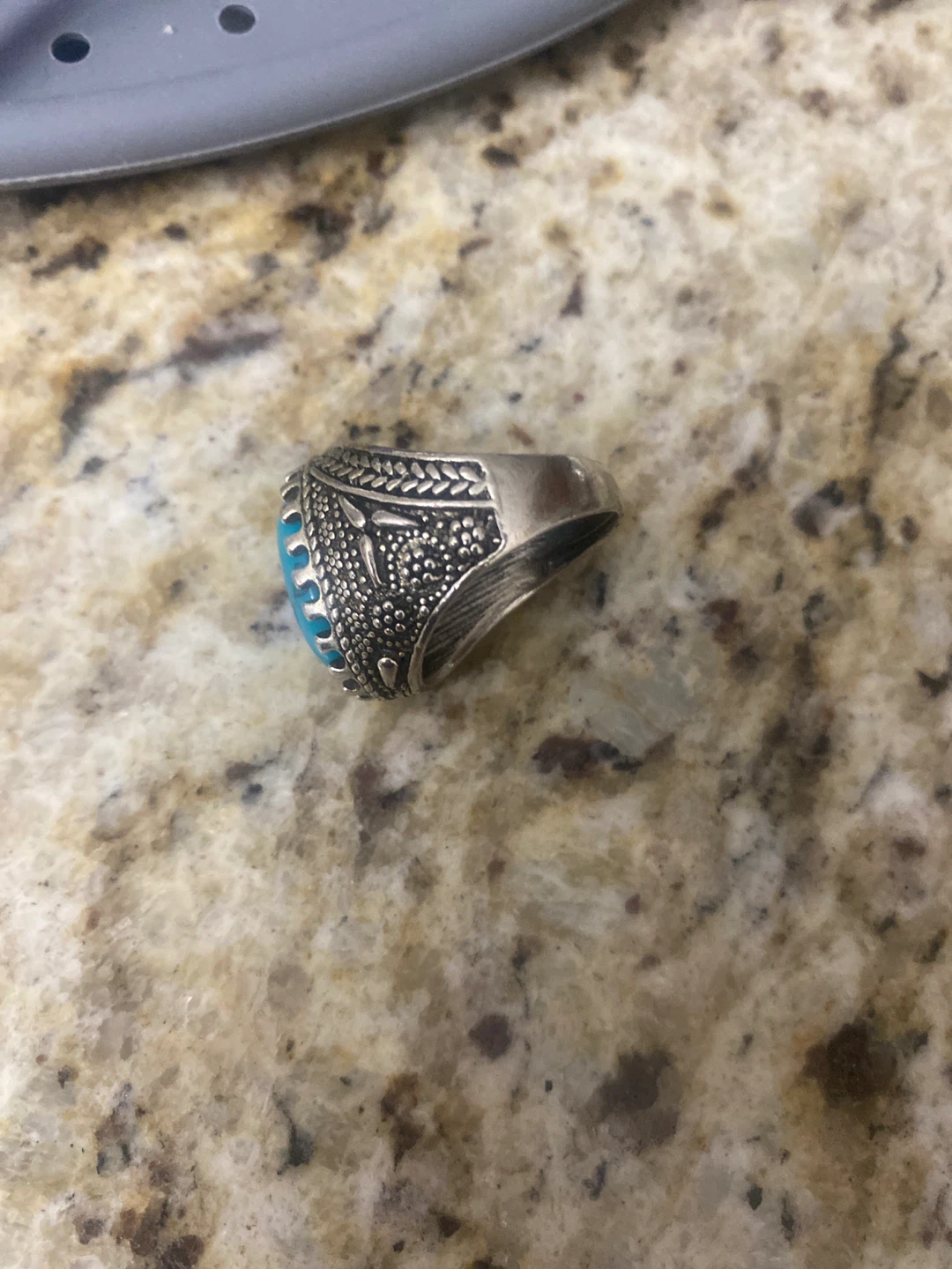 Turquoise Stone Ring - photo 2