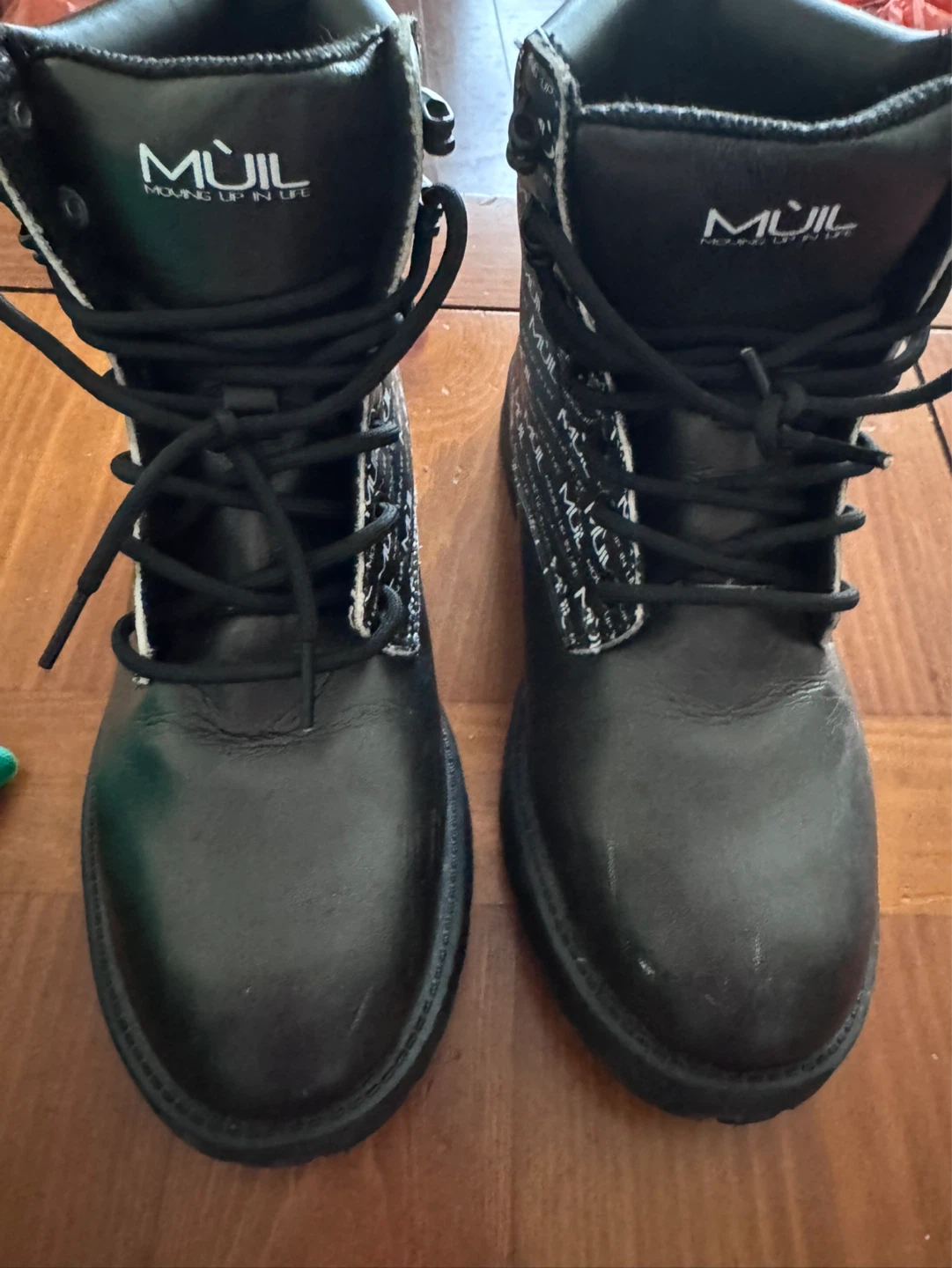 MÜIL Black Boots