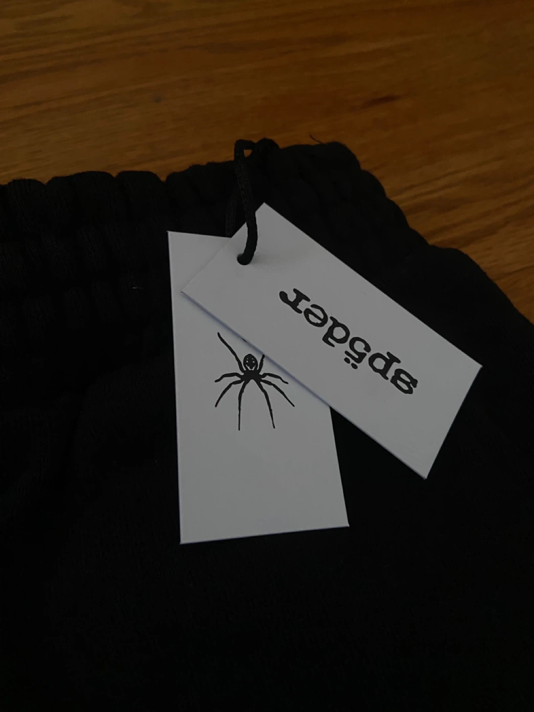 Spider Sweat Shorts Black - photo 3