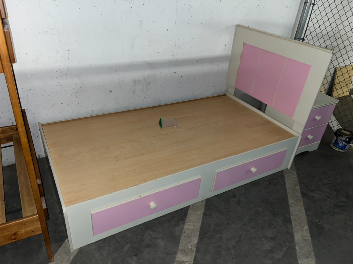 Kids Dresser and Bed Frame Set - photo 3