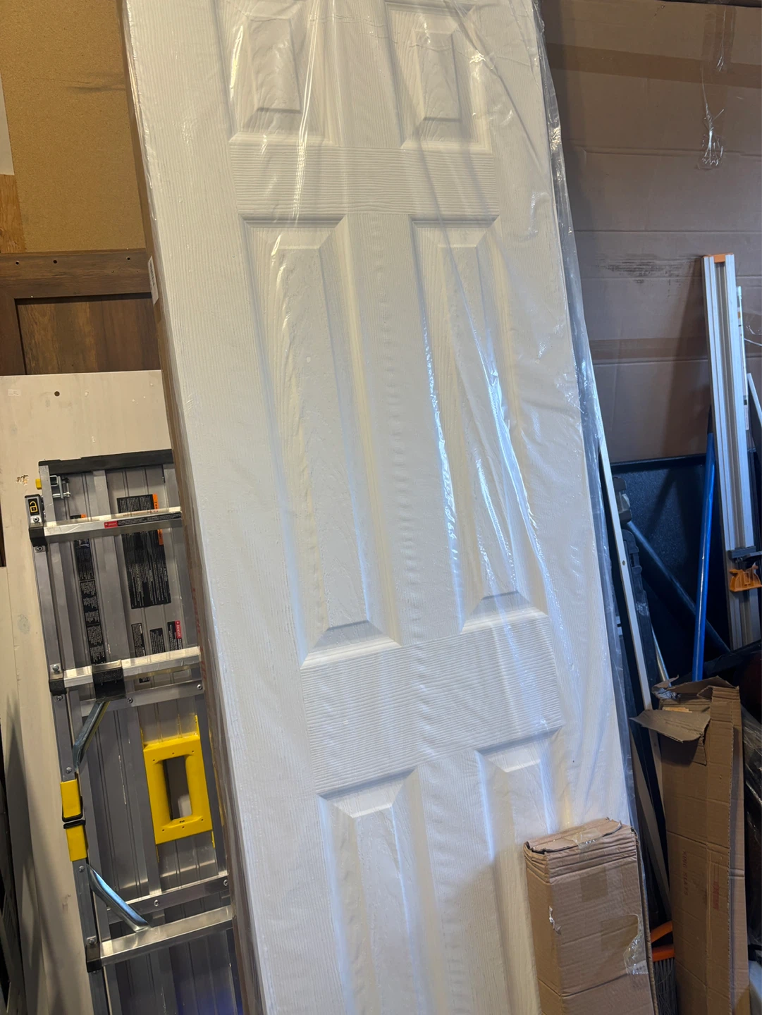 White Six-Panel Interior Door - photo 3