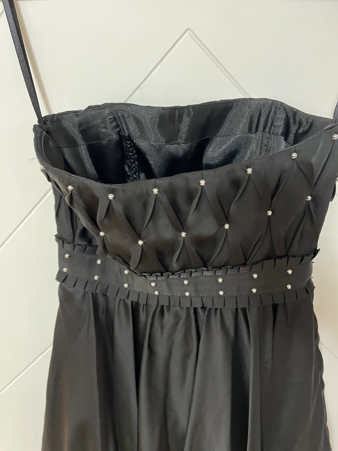 White House Black Market Strapless Prom Dress - photo 3