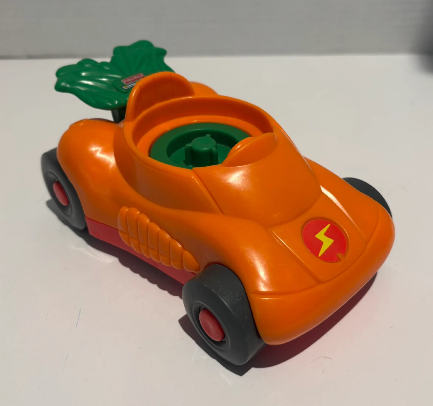 Fisher Price Little People Animalville CARROT RACE CAR 2009 Rare - photo 2