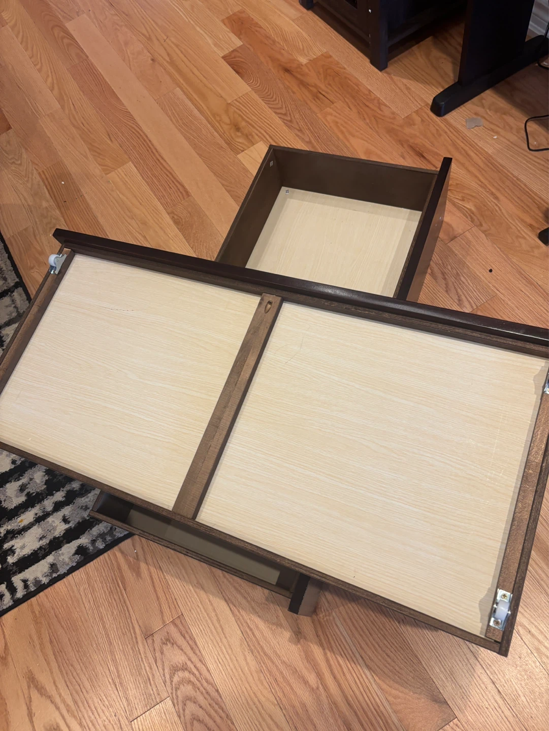 Set of 2 Dark Brown Drawer Units - photo 2