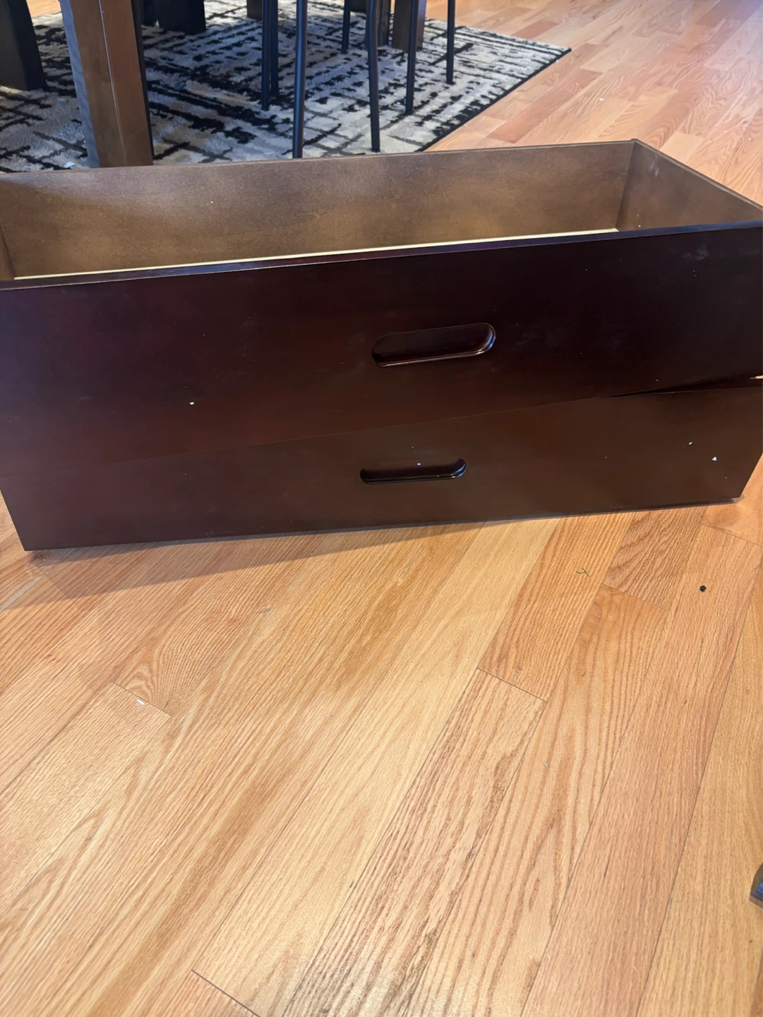 Set of 2 Dark Brown Drawer Units - photo 3