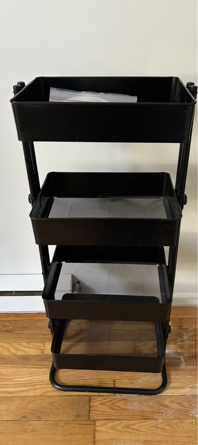4-Tier Rolling cart
