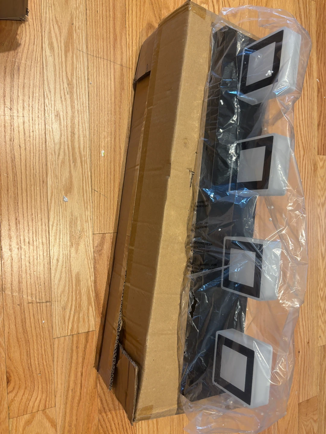 Black 4-Light Vanity Fixture - photo 2