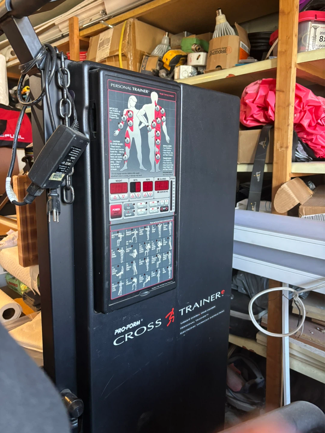 Pro-Form Cross Trainer Weight System Home Climber - photo 3