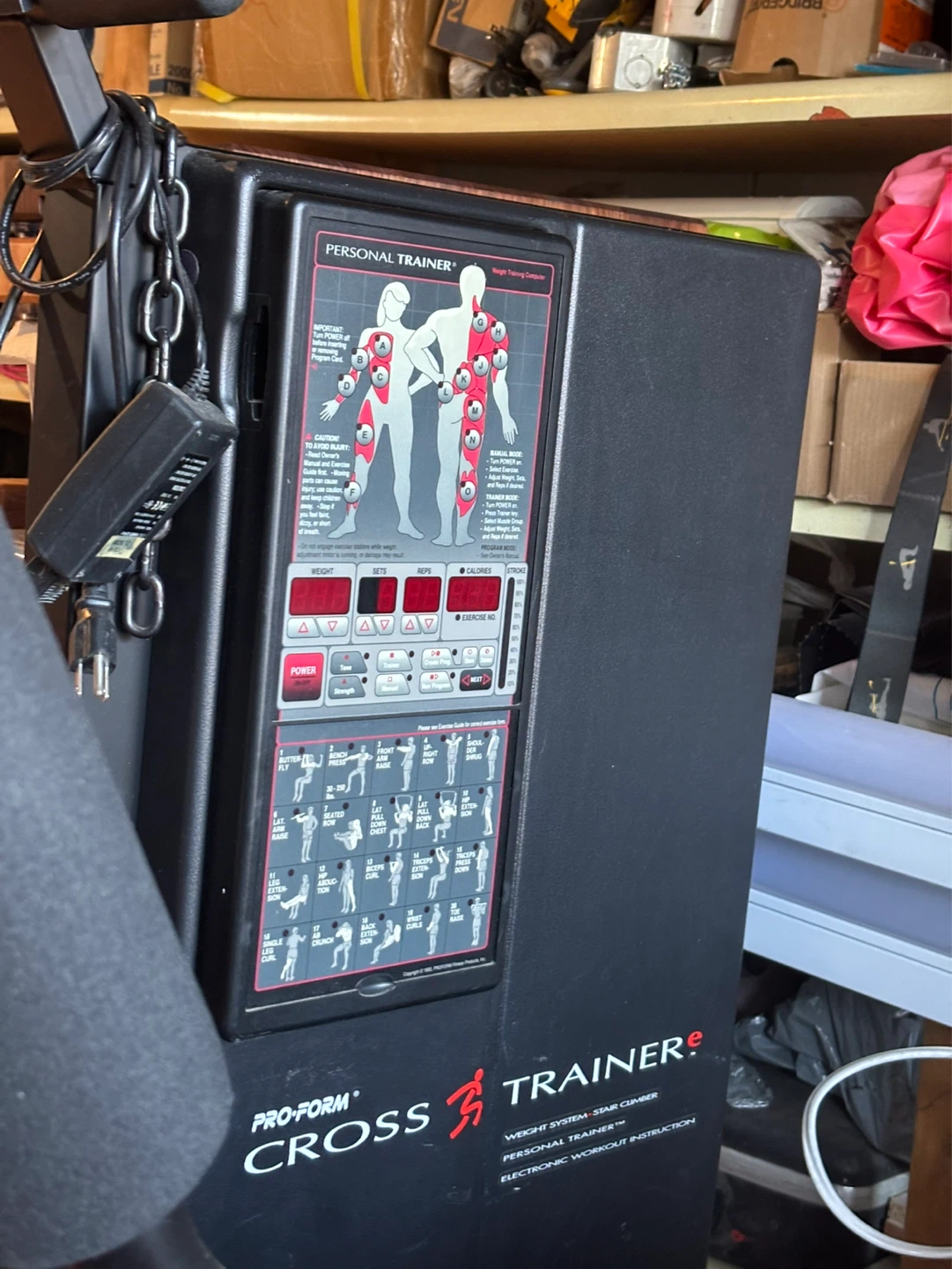 Pro-Form Cross Trainer Weight System Home Climber