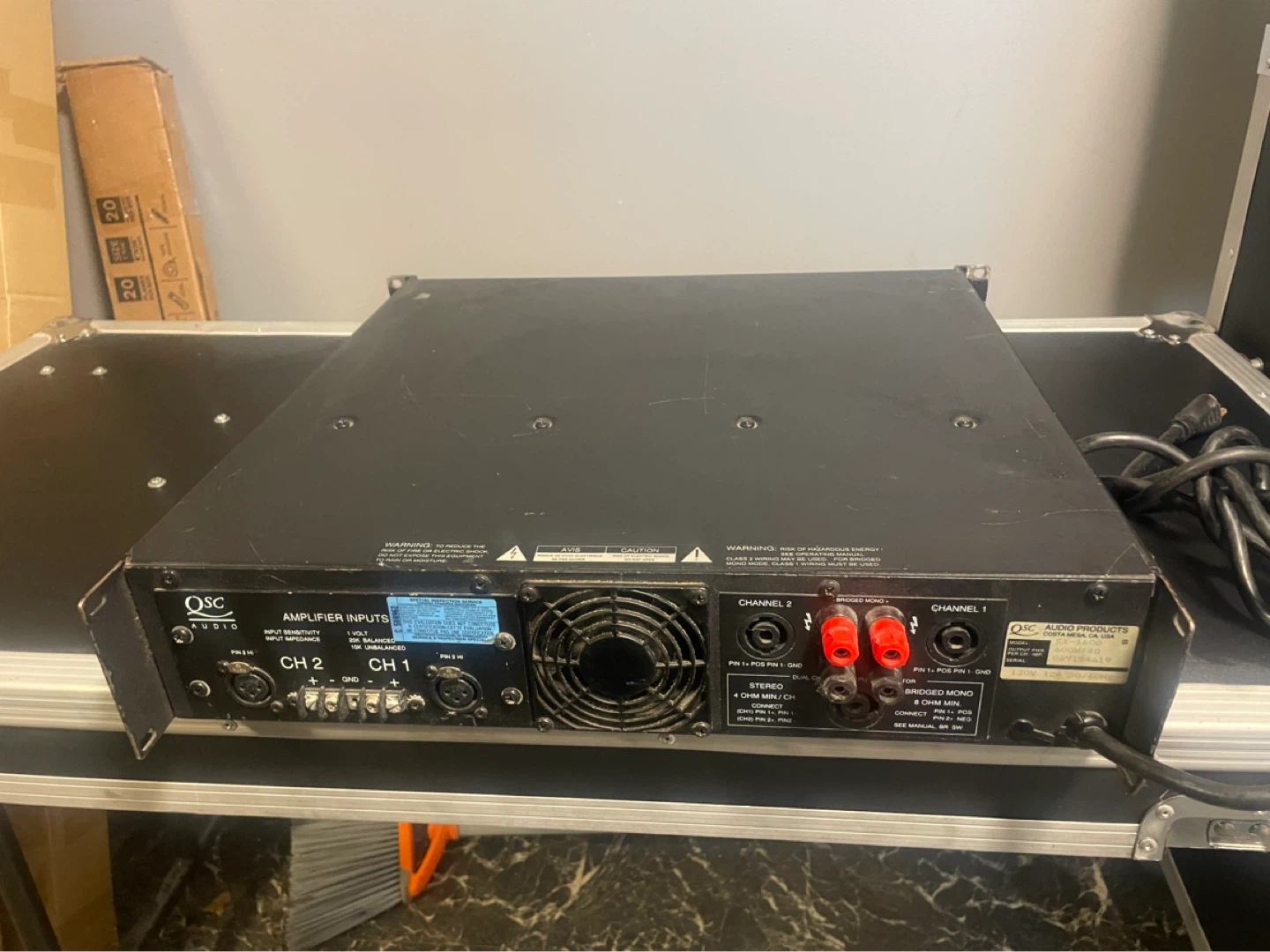 QSC EX 1600 Professional Power Amplifier - photo 2