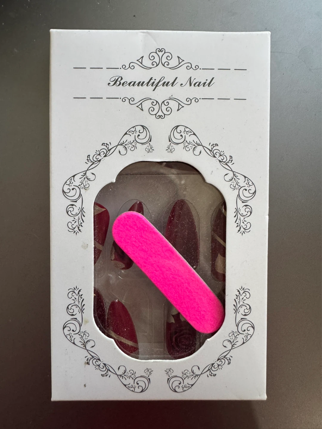 Beautiful Nail Set with File