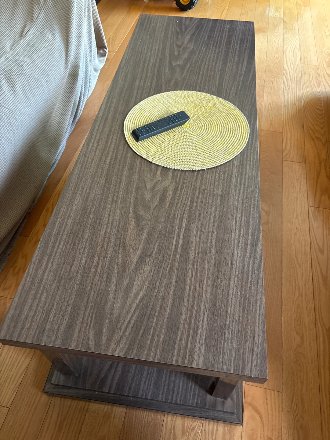 Wooden Coffee Table with Storage - photo 2