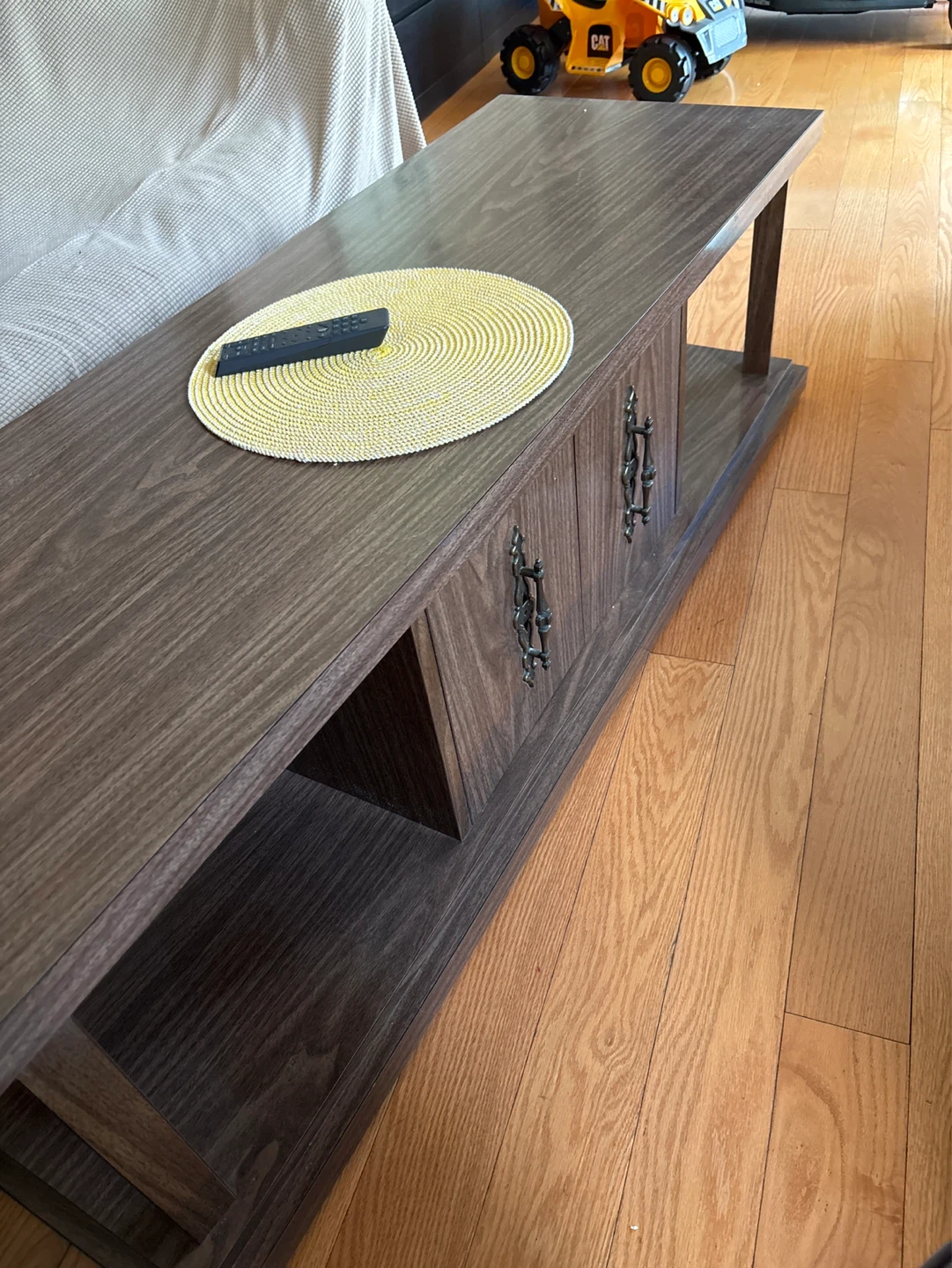 Wooden Coffee Table with Storage