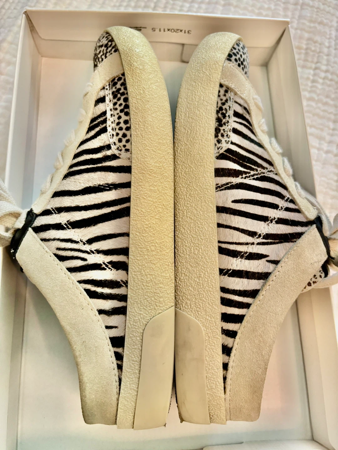 ZARA Women's Animal Print Sneakers - photo 4