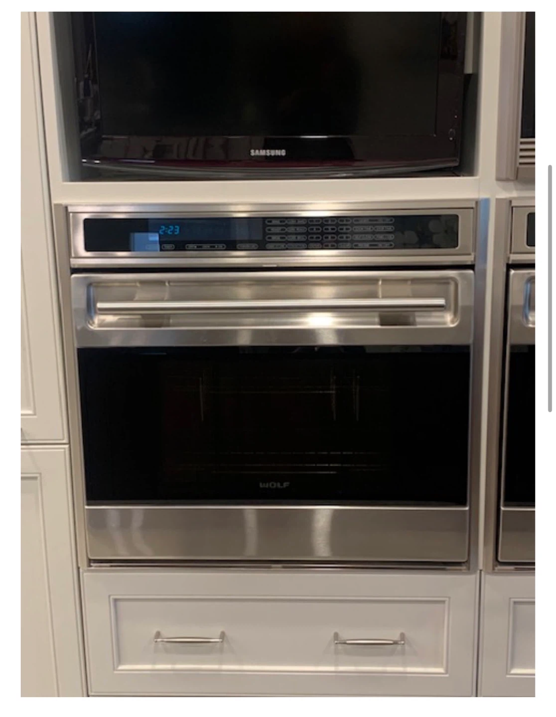 Wolf Built-In Double Oven each $1500
