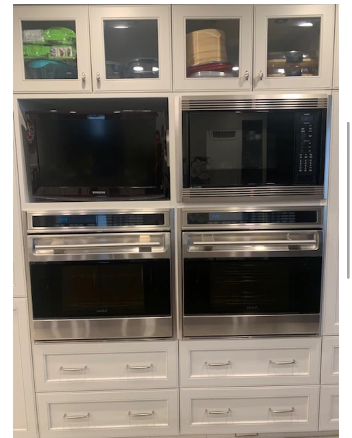 Wolf Built-In Double Oven each $1500 - photo 2