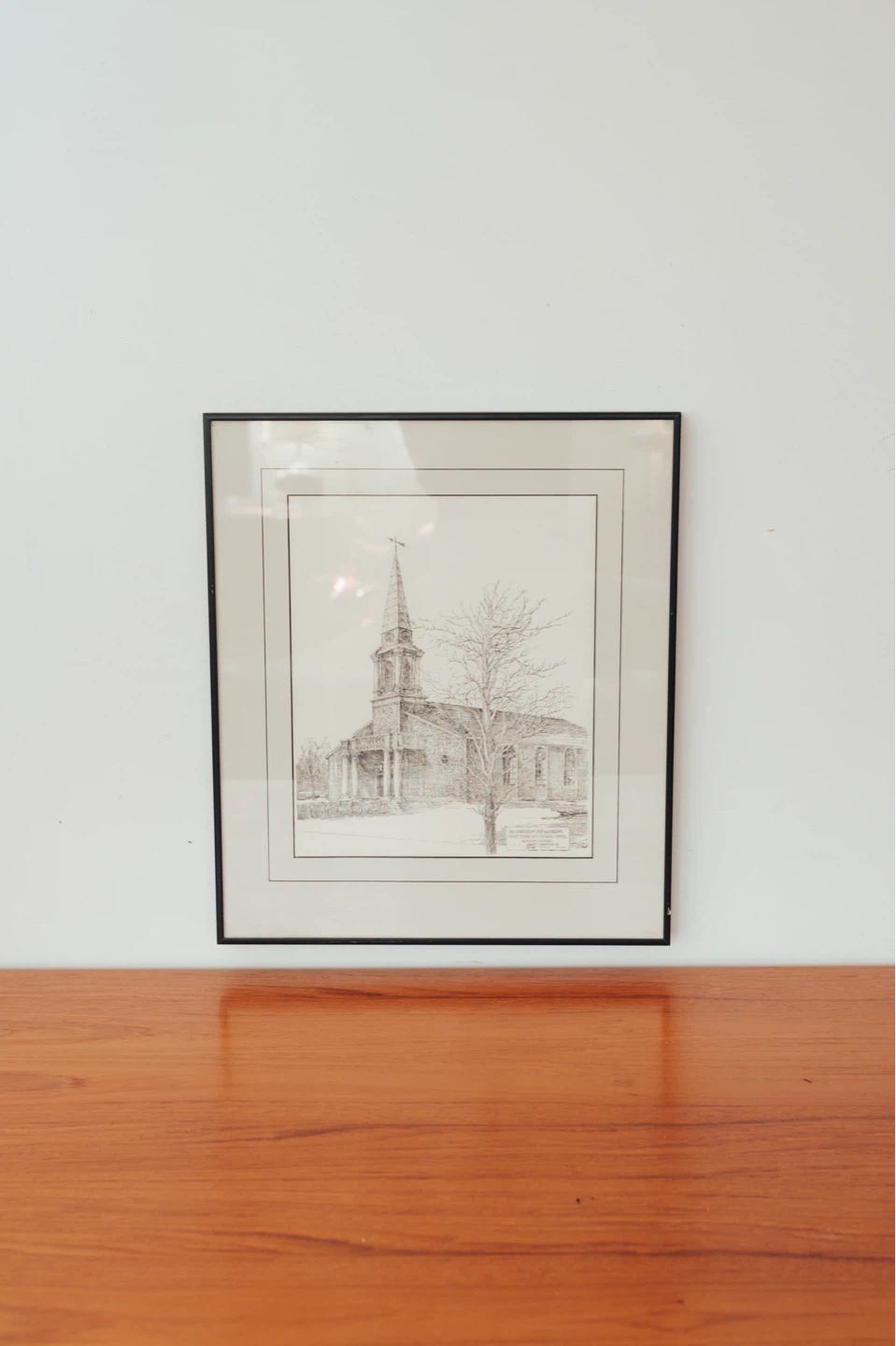 Saint Andrew’s College Chapel Framed Architectural Print - photo 5