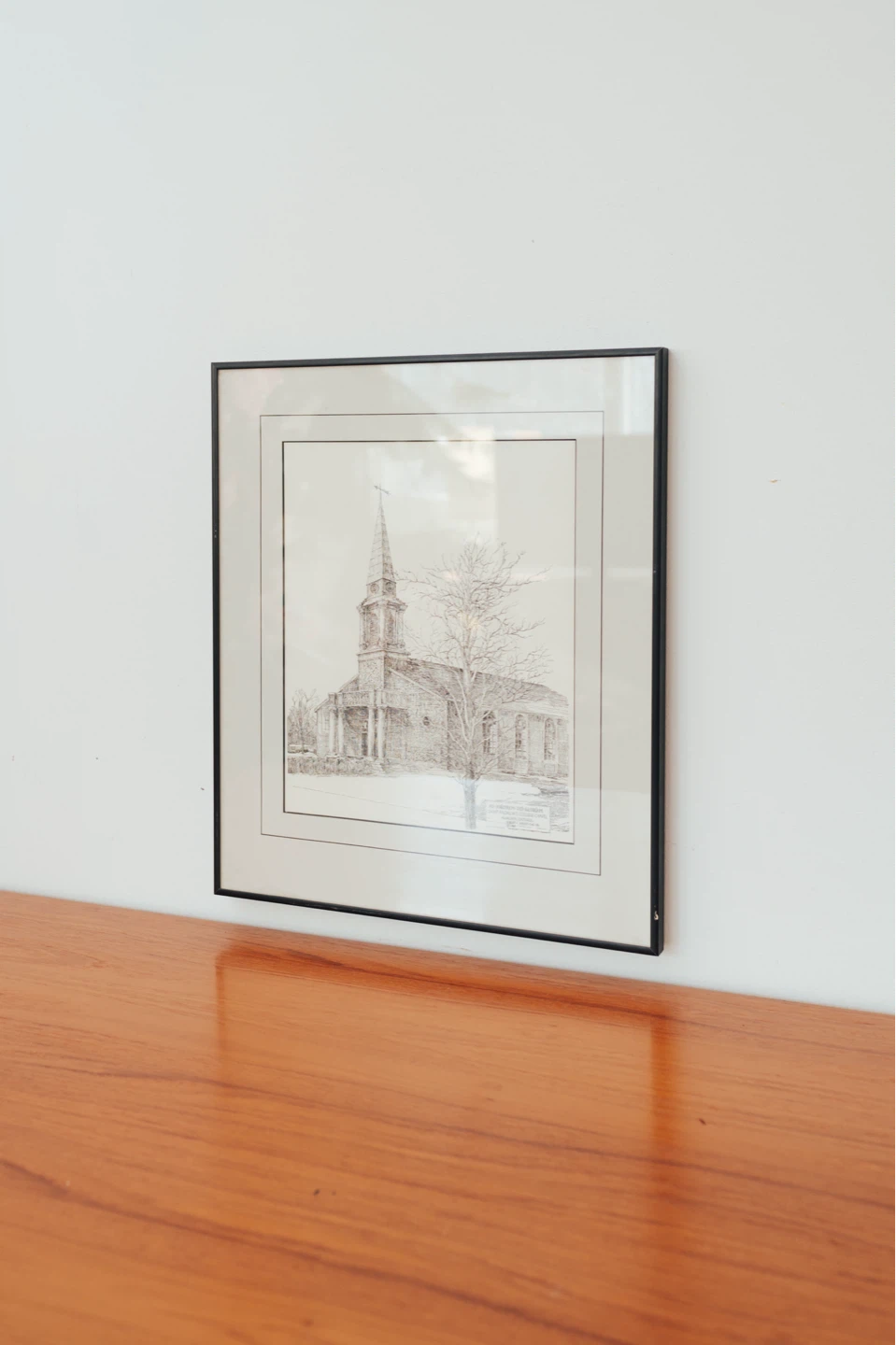 Saint Andrew’s College Chapel Framed Architectural Print - photo 2