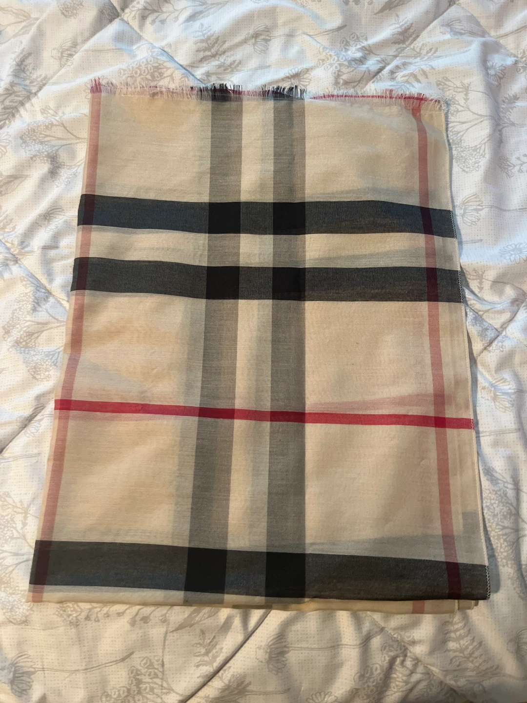 Burberry Check Scarf