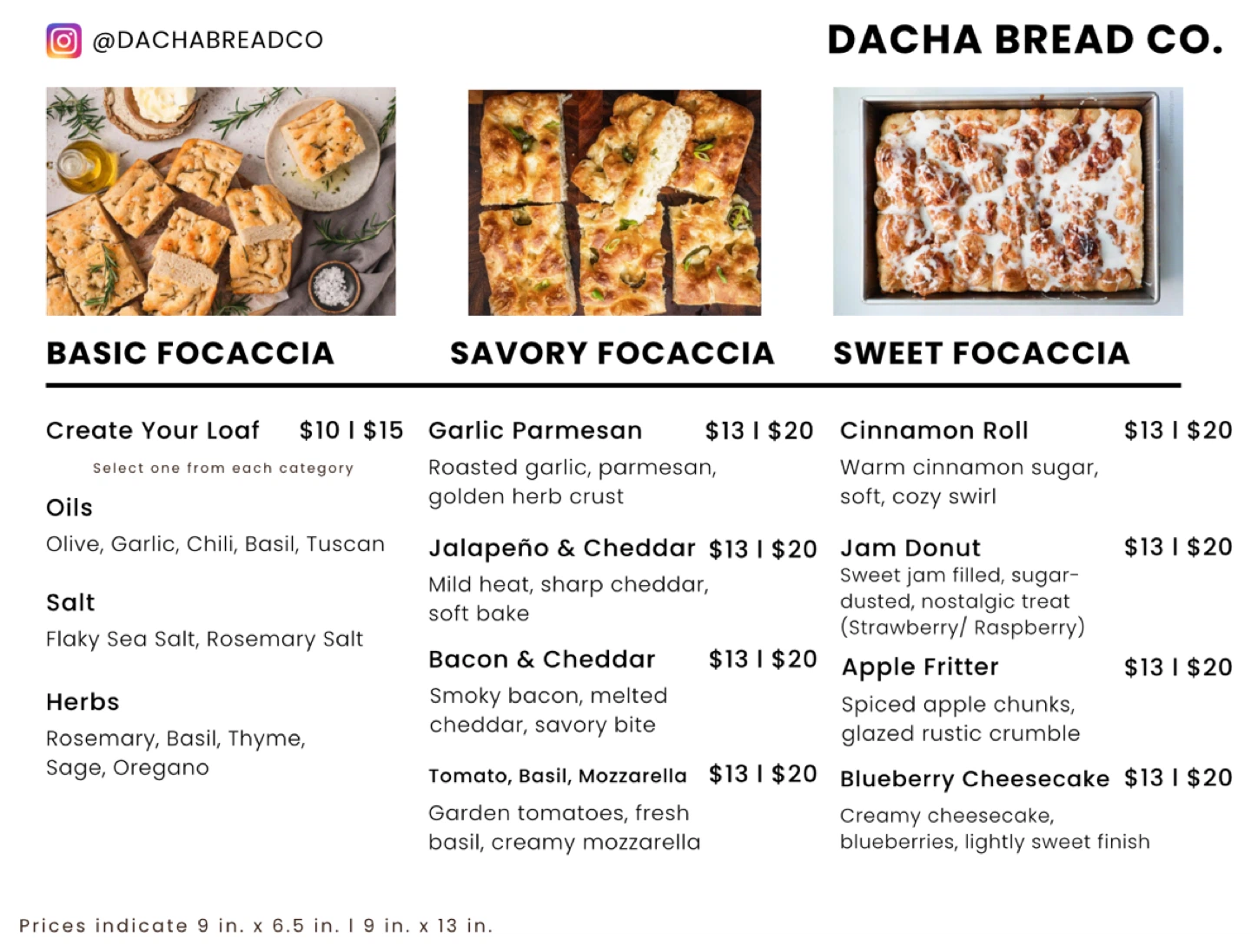 ✨Fresh Focaccia✨