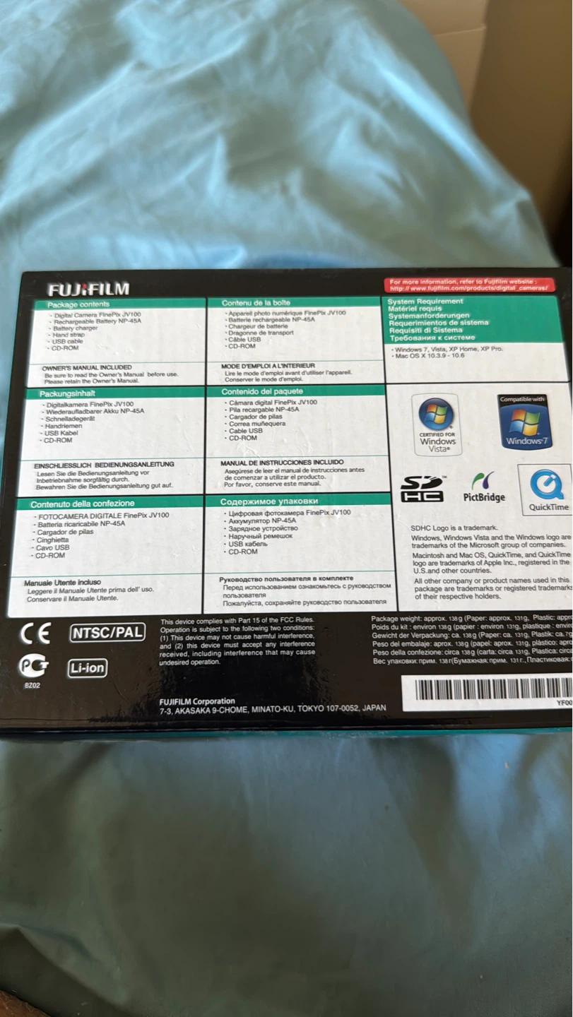 Fujifilm FinePix JV100 Digital Camera - photo 2