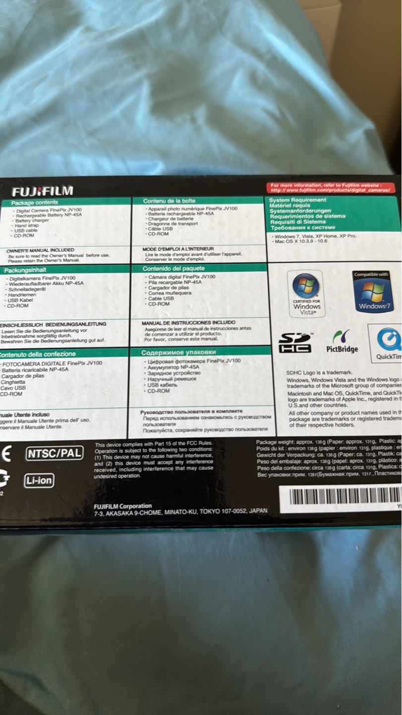Fujifilm FinePix JV100 Digital Camera - photo 3
