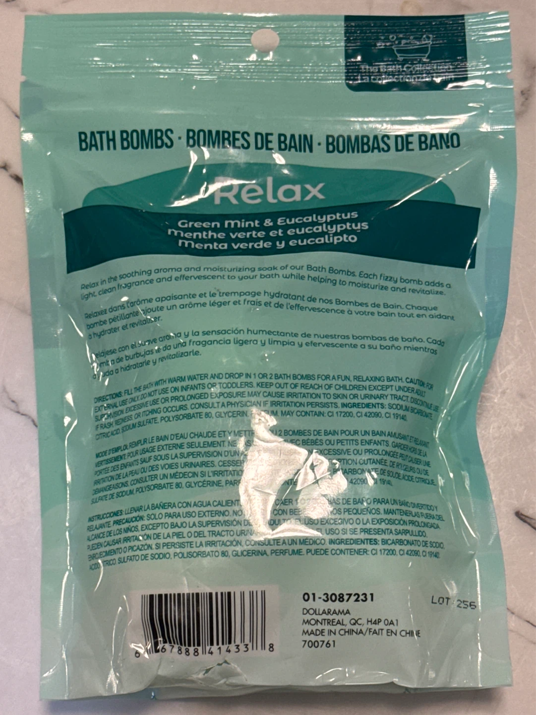 The Bath Collection Relax Bath Bombs - Green Mint & Eucalyptus - photo 2