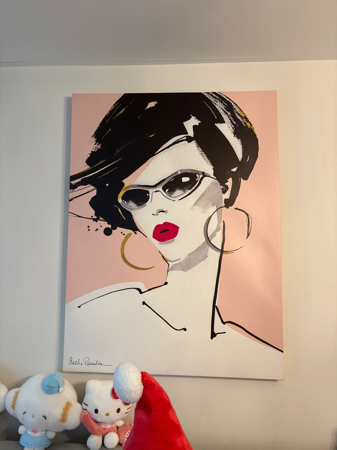 Asha Rauleen Print - Fashionable Woman