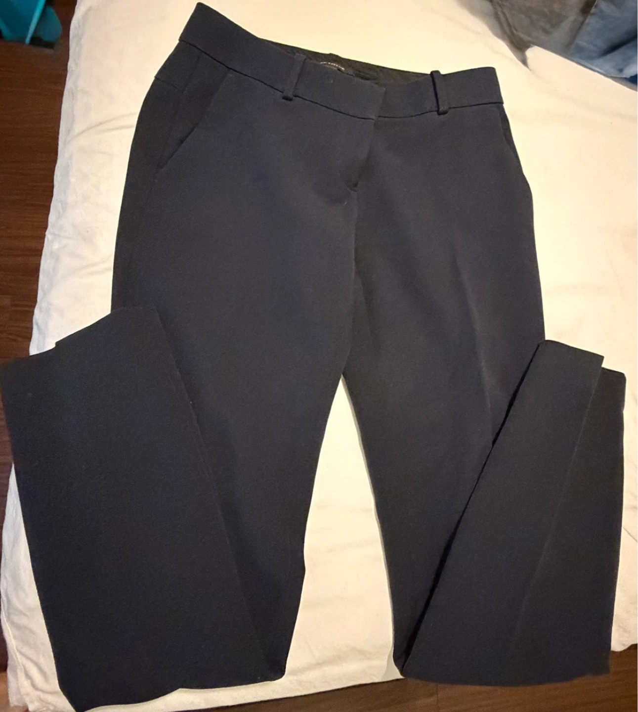 Ann Taylor Navy Blue Dress Pants Size 0