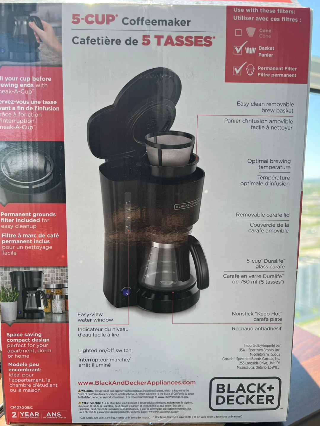 BLACK+DECKER 5-Cup Coffeemaker - photo 4