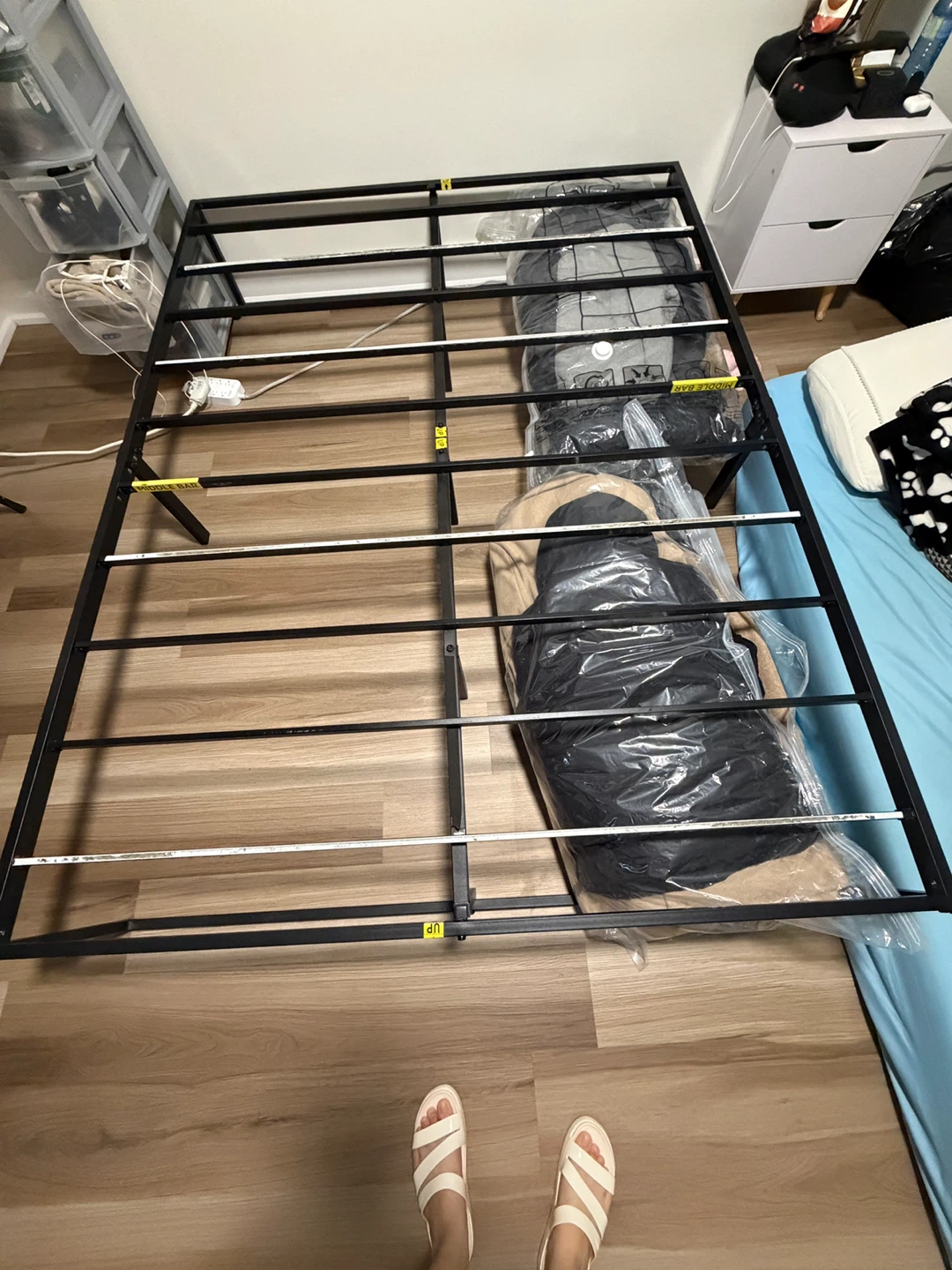 Black Metal Bed Frame
