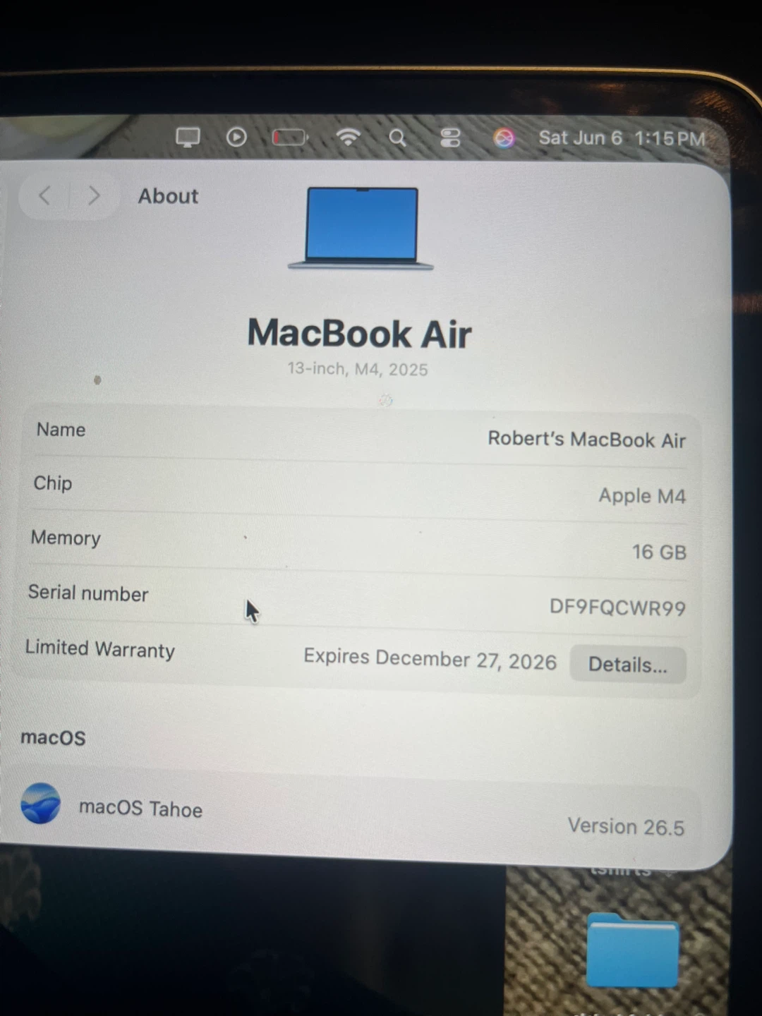 Apple MacBook Air M4 13-inch Laptop