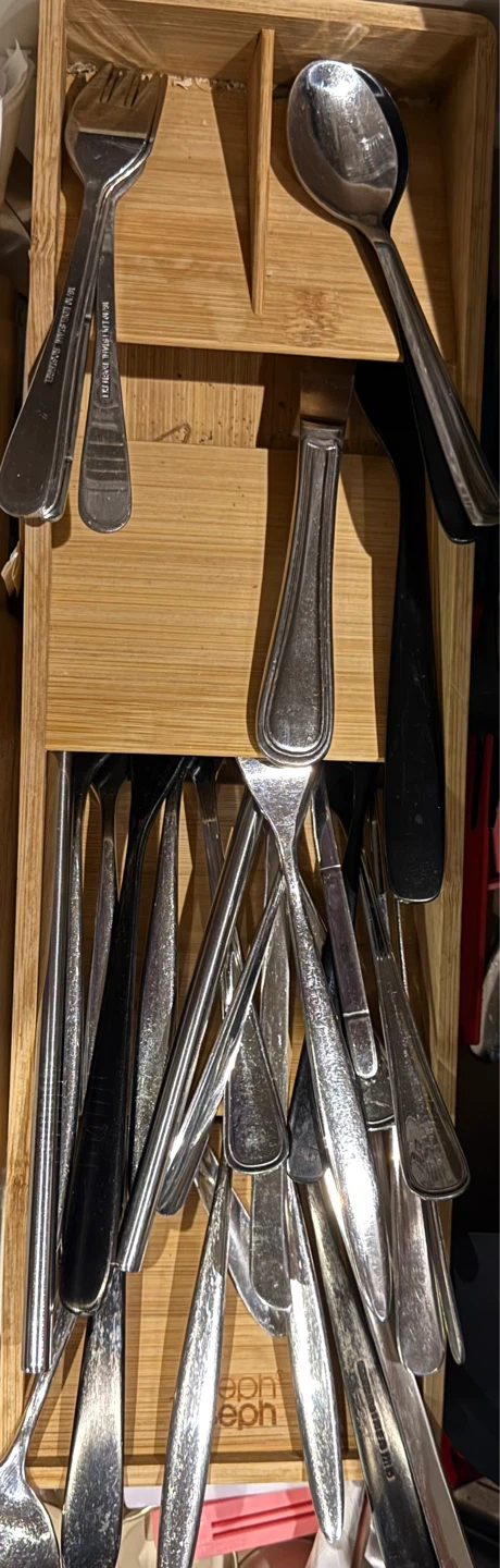 Joseph Joseph Drawer Store Cutlery Organizer Bamboo 5 Comp - photo 3