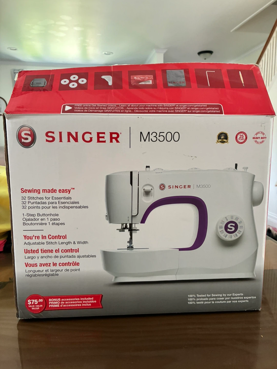 Singer M3500 Sewing Machine - photo 4