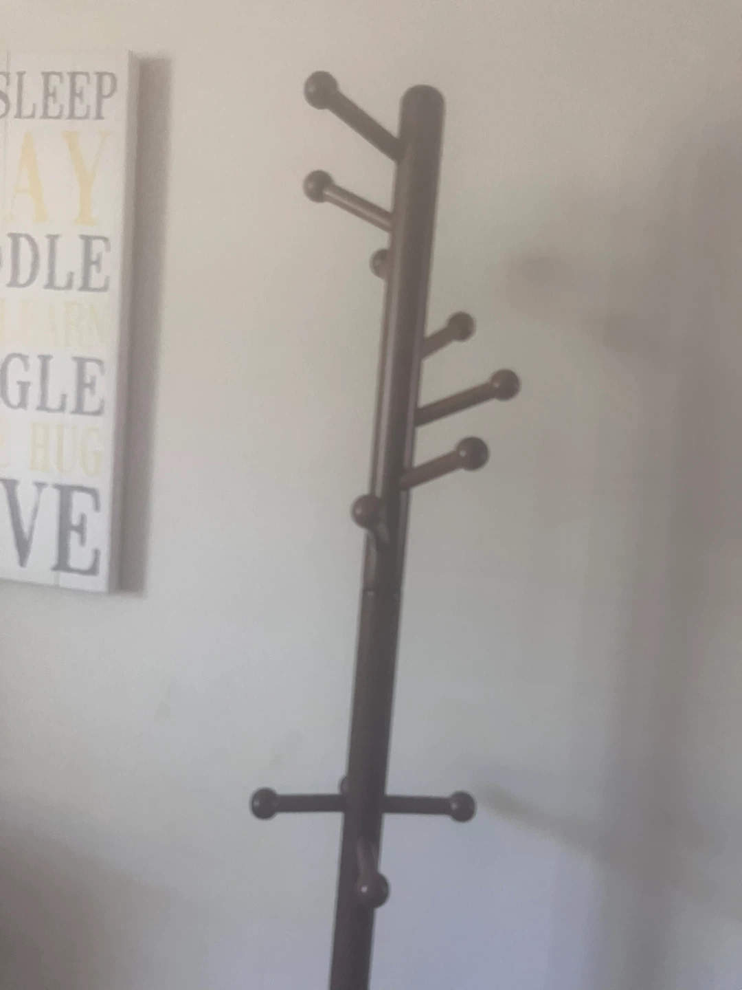 Wooden Coat Rack Stand - photo 2