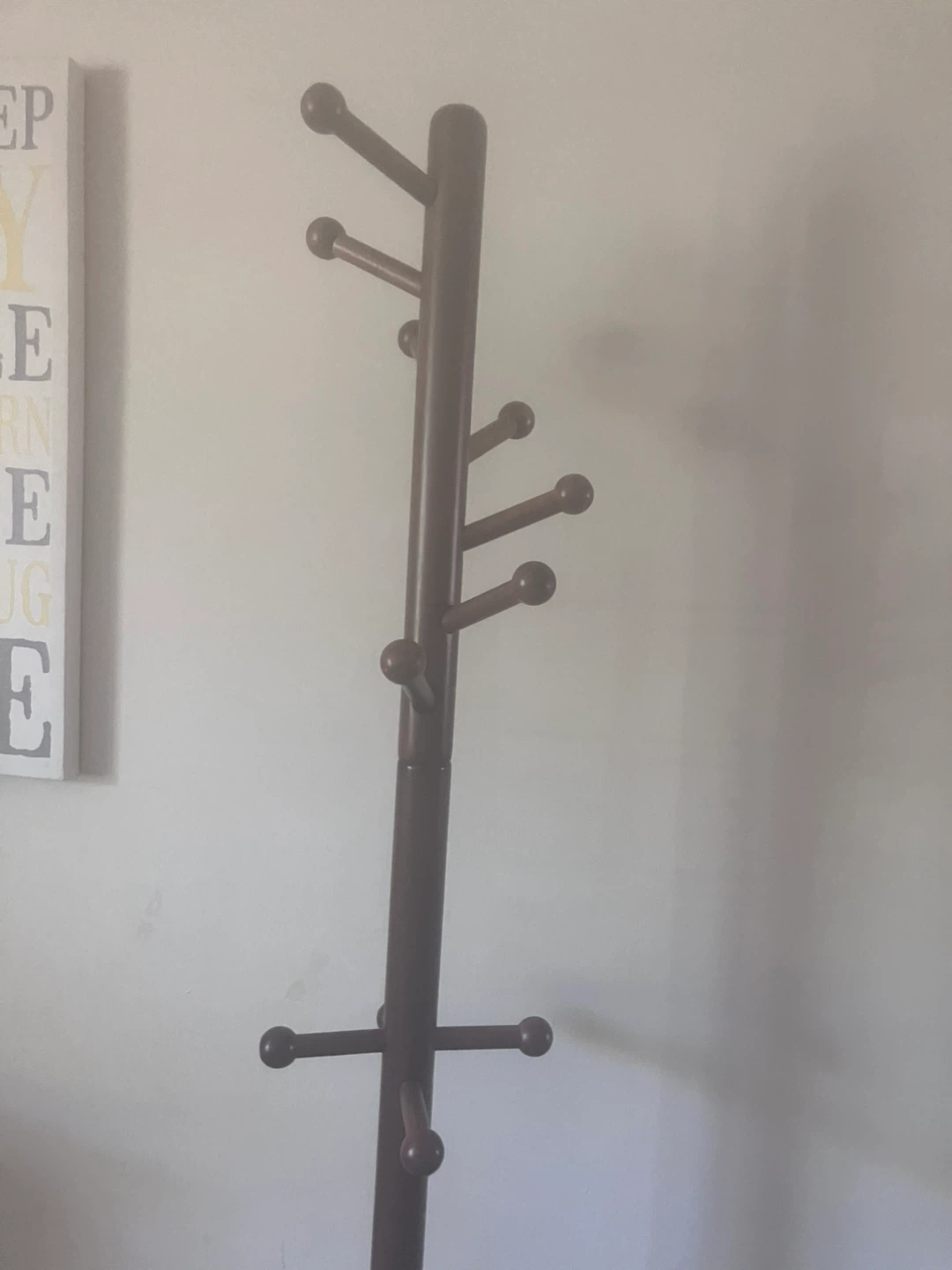 Wooden Coat Rack Stand - photo 4
