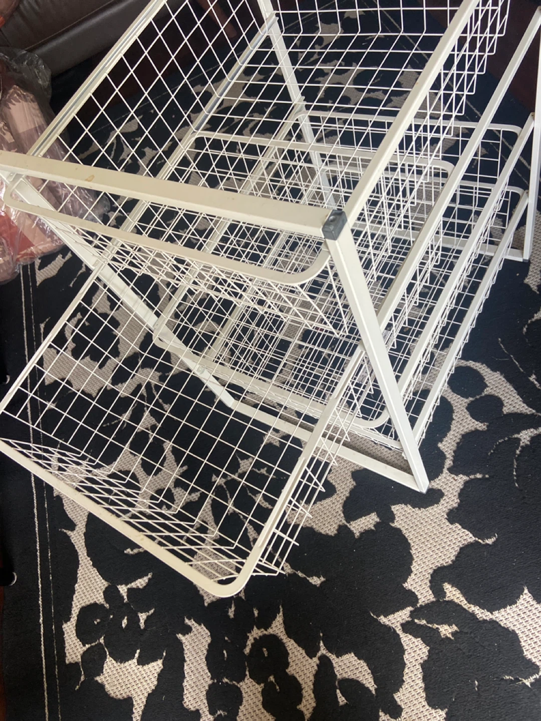 IKEA ANTONIUS 3-shelf wire basket unit - photo 2