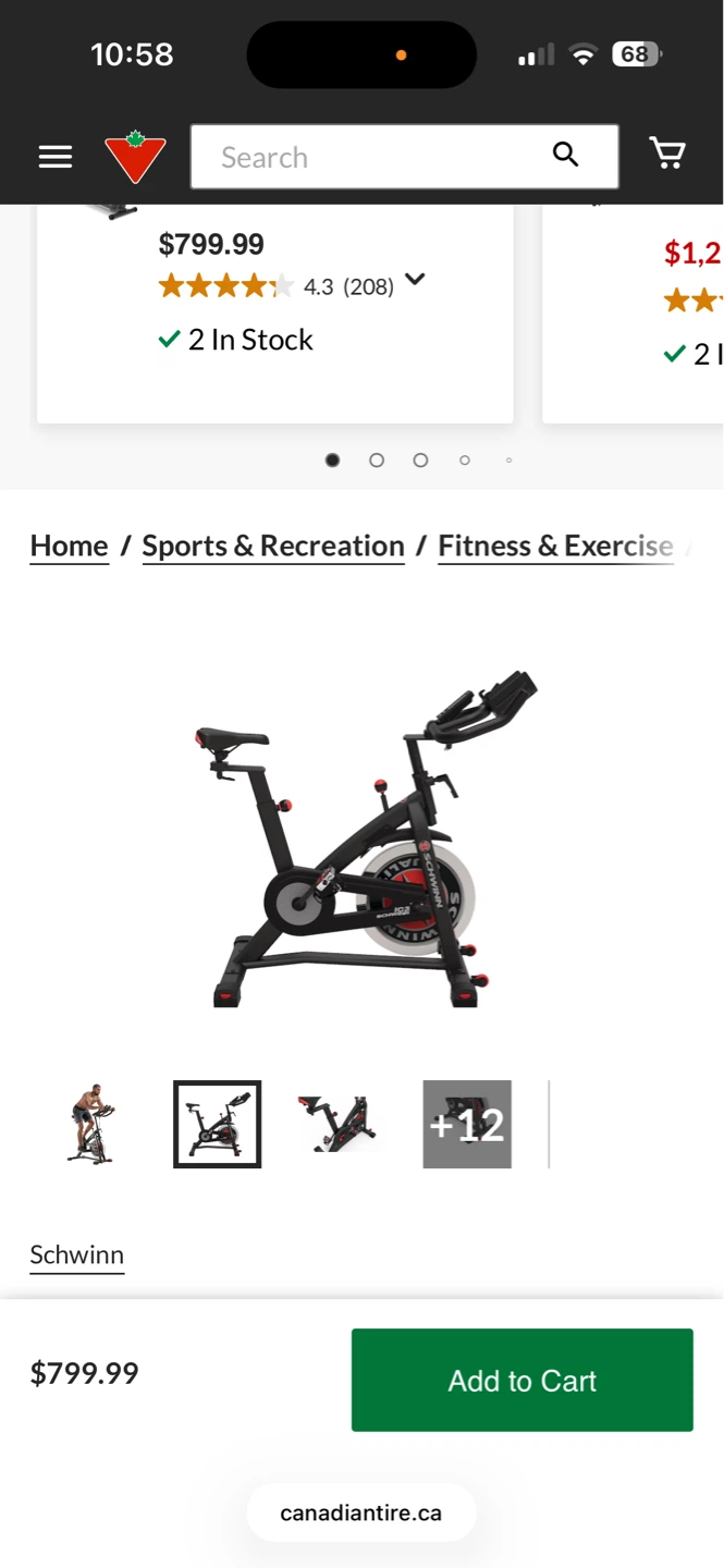 Schwinn IC4 Spin Bike
