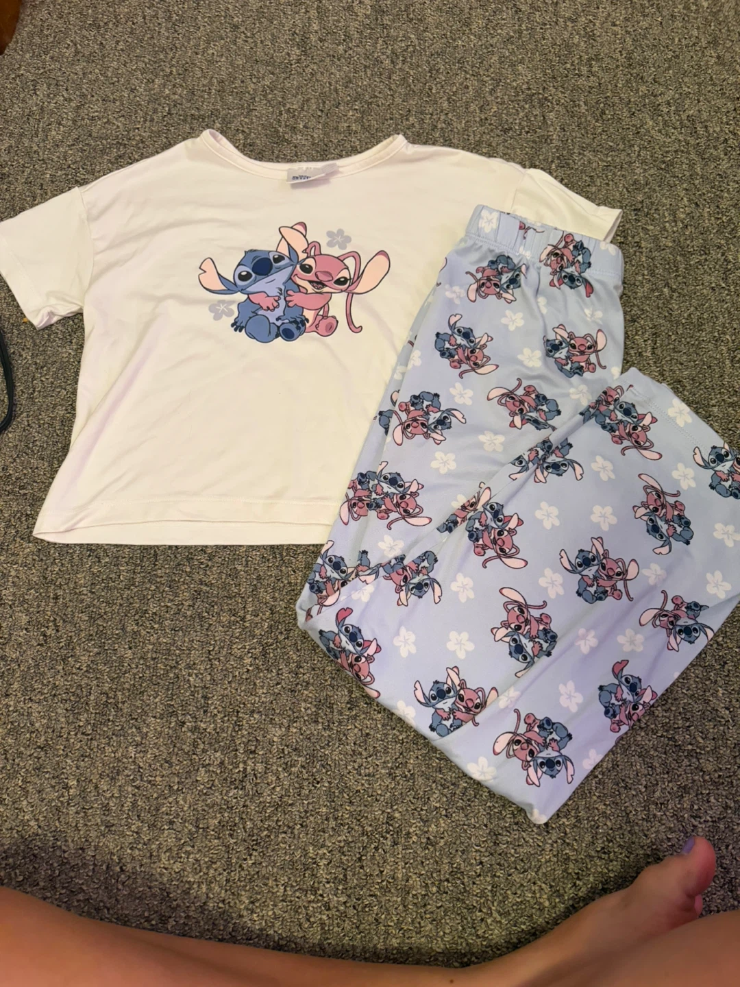 Disney Stitch & Angel Pajama Set