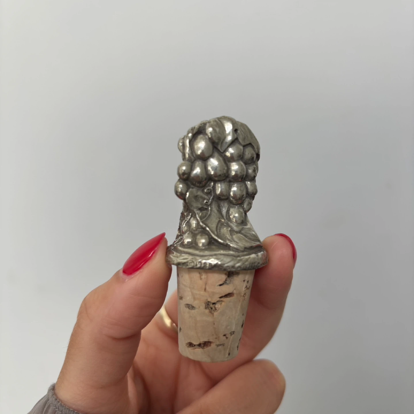 Seagull Pewter Cork Wine Stopper - photo 5