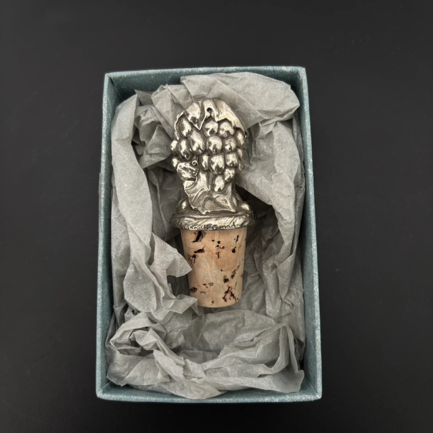 Seagull Pewter Cork Wine Stopper