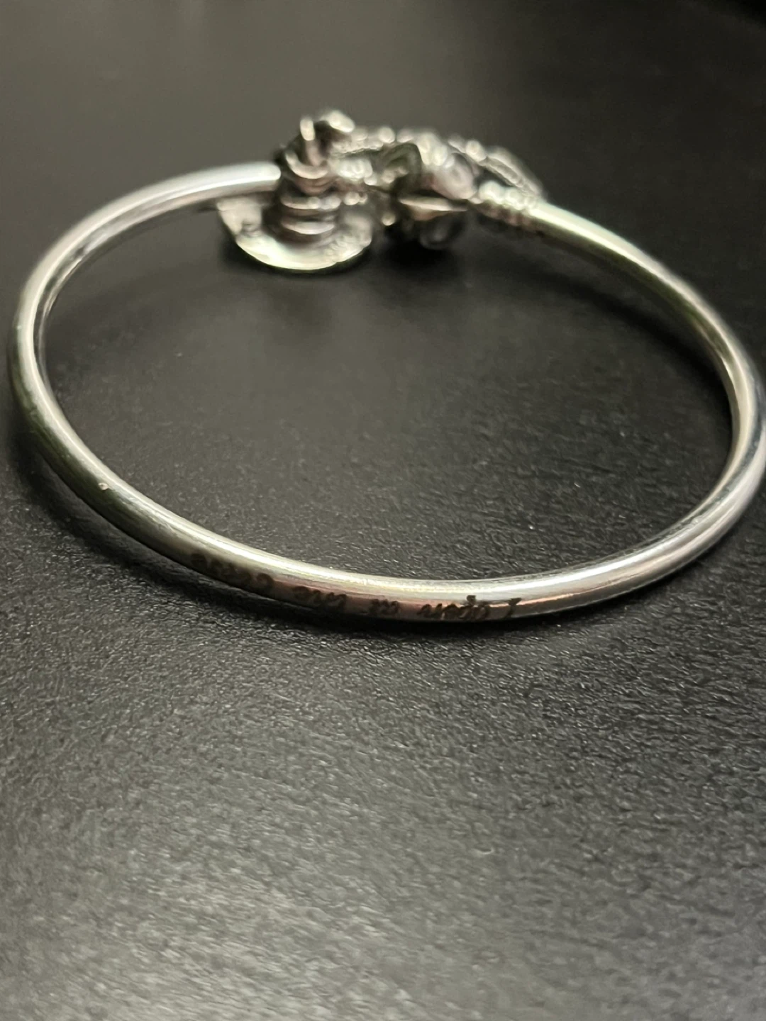 Pandora Sterling Silver Harry Potter Snitch Bangle Bracelet - photo 2
