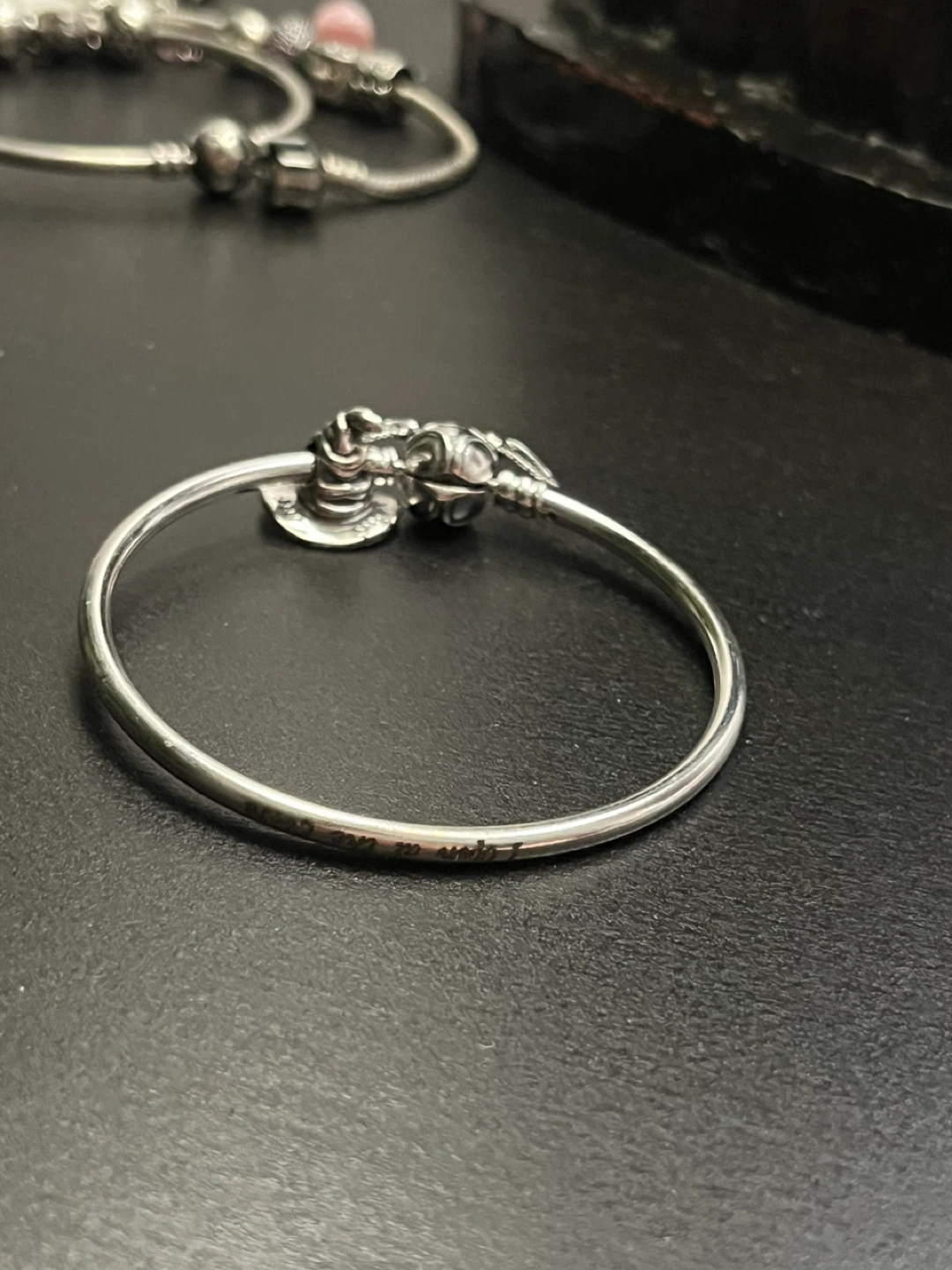 Pandora Sterling Silver Harry Potter Snitch Bangle Bracelet - photo 3