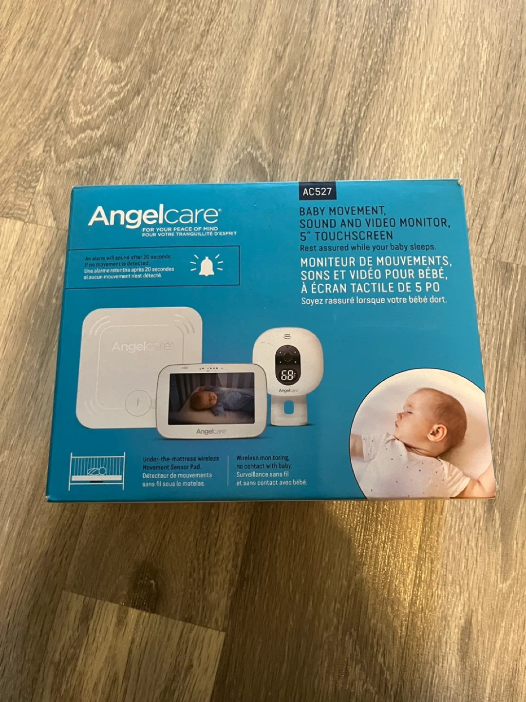 Angelcare AC527 Baby Movement, Sound and Video Monitor